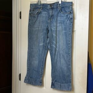 Cropped jeans